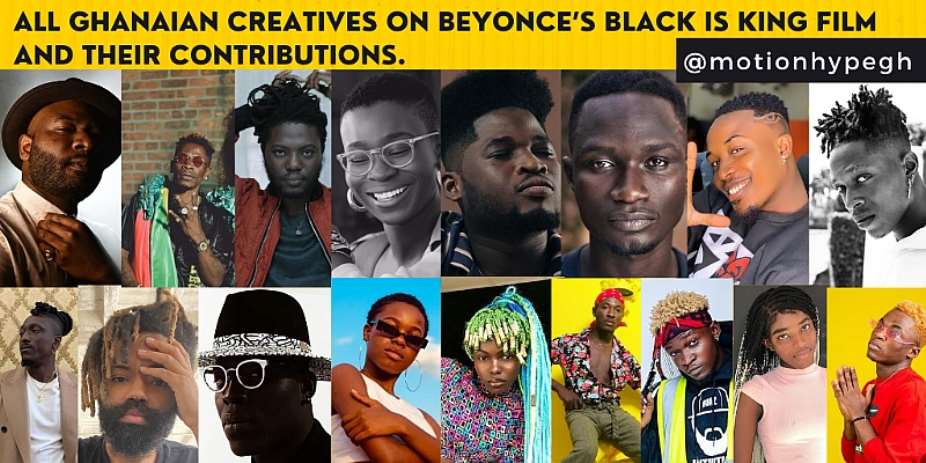 List Of All Ghanaian Creatives On Beyonces Black Is King And Their Contributions