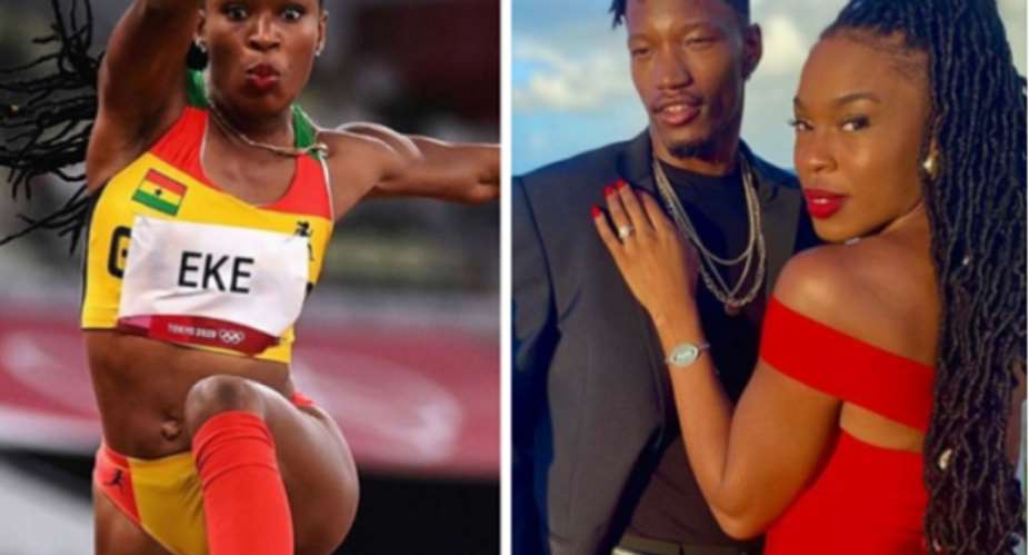 Nadia Eke: Ghana's triple jumper and Olympic flagbearer hints at marriage after retirement