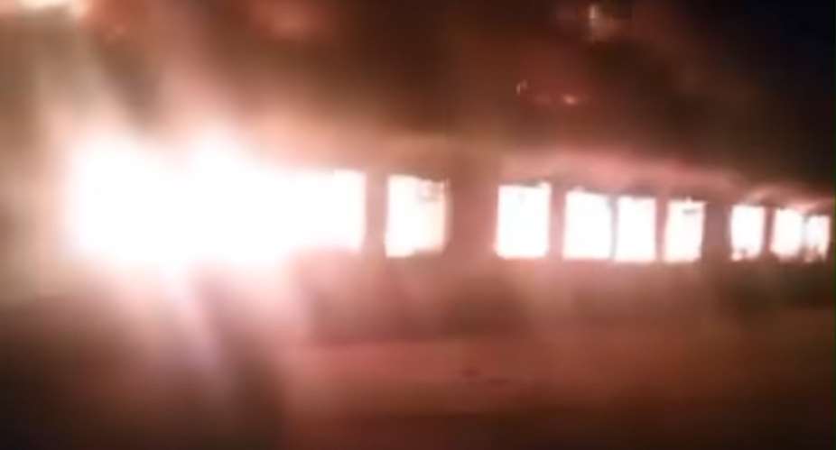 Fire guts girls dormitory block at Wa Islamic SHS