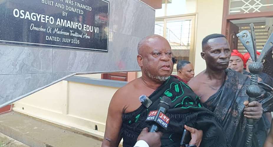 Osagyefo Amando Edu VI, Omanhen of the Mankessim Traditional Area