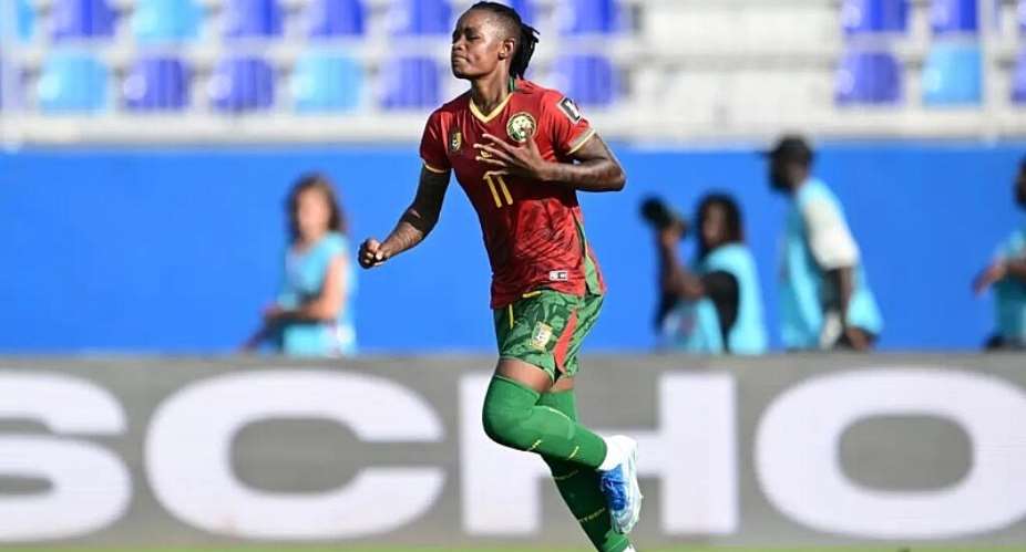 Marie Gisele Ngah Manga scored Cameroons winner against Ghana in their Group D clash at the 2026 Womens Africa Cup of Nations in Casablanca. - BackpagePix - Nabil Ramdani/BackpagePix