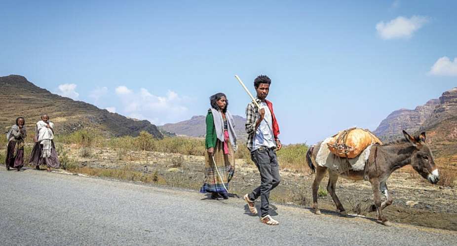 Tigrayans have been fleeing Ethiopia again since February 2026 because of fighting between the Federal and Tigrayan forces. - AFP - ABEL GEREZGIHER