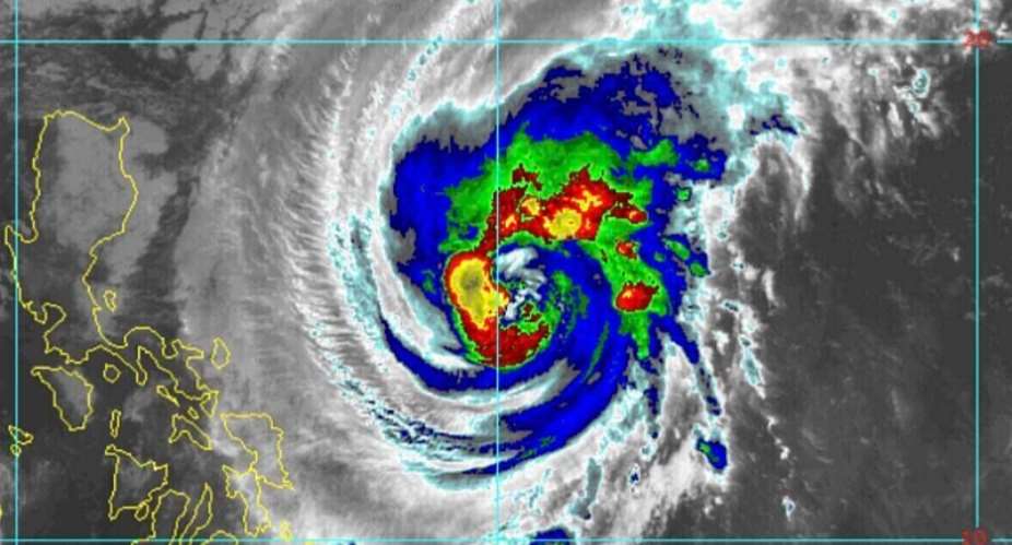 A file photo of the Typhoon Dolphin