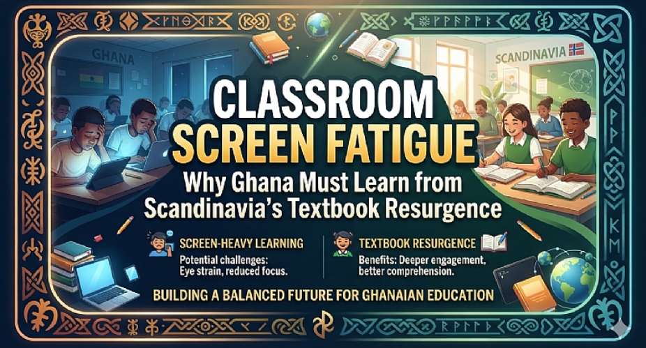 Classroom Screen Fatigue: Why Ghana Must Learn from Scandinavia’s Textbook Resurgence