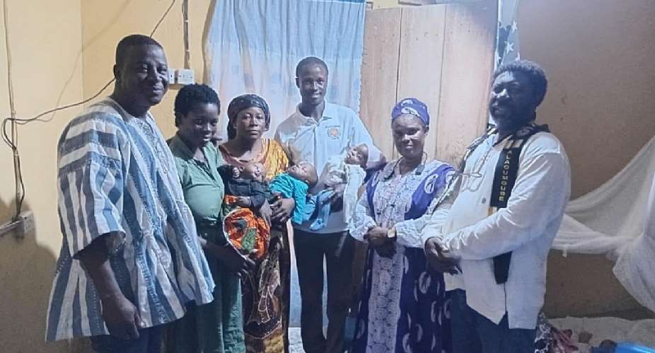 Alagumgube Association brings hope to mother of triplets in Bongo District