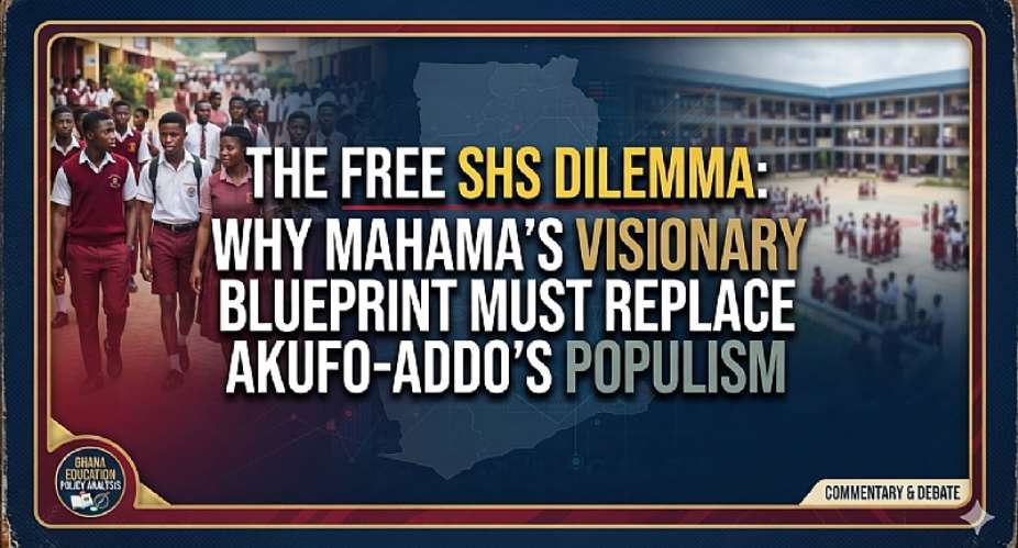 The Free SHS Dilemma: Why Mahama’s Visionary Blueprint Must Replace Akufo-Addo’s Populism