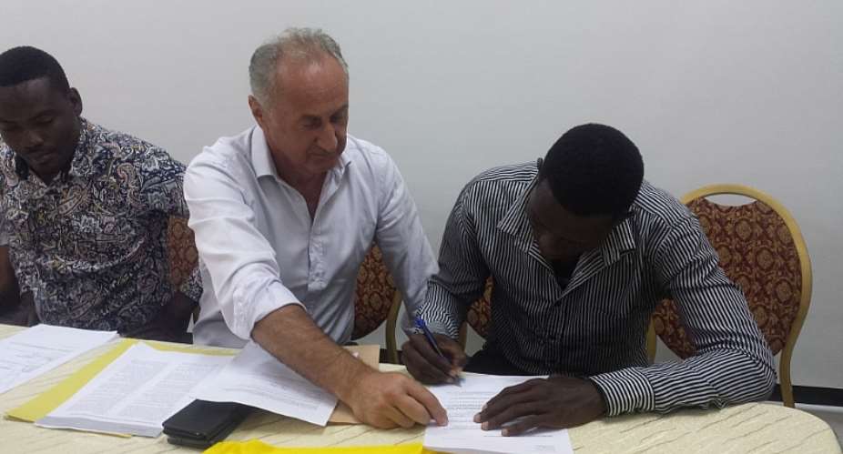 Ghanaian youth internationals Ebenezer Nunoo and Daniel Passah land 2-years deals with Slovenian sides