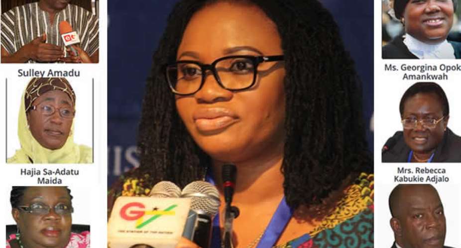 Charlotte Osei wages war on three deputies in fresh allegations