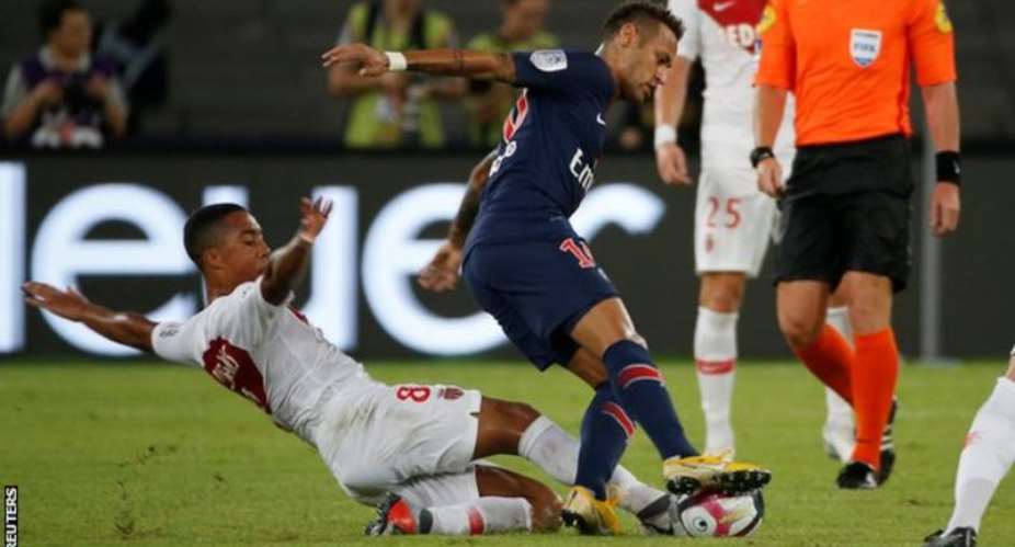 Neymar A Substitute As PSG Beat Monaco In French Super Cup