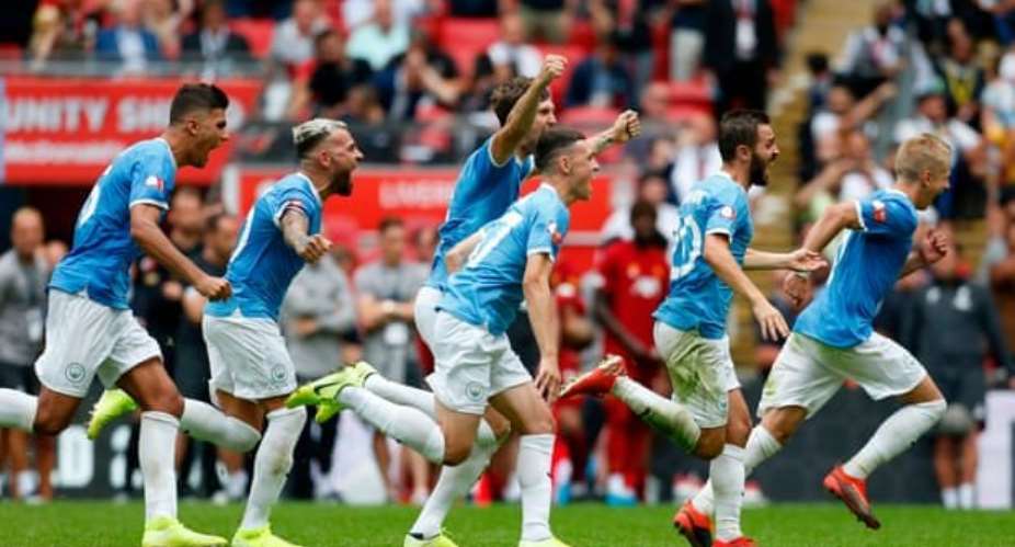 Man City Edge Liverpool On Penalties In Entertaining Community Shield