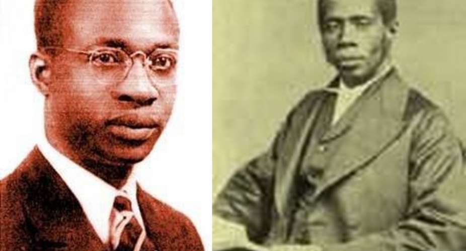 Kwame F. Nkrumah1909-1970 and Edward Wilmot Blyden 1832-1912