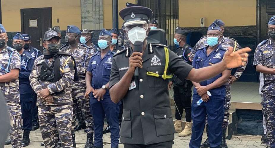 Be professional – IGP to officers providing protection at FixTheCountry demo