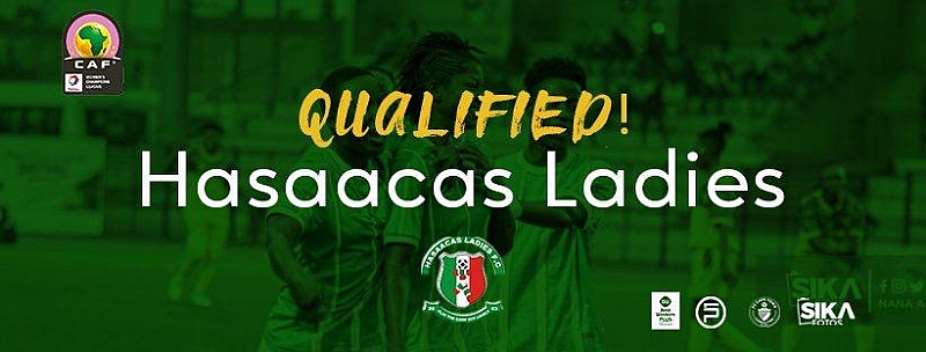 GFA congratulates Hasaacas Ladies for booking CAF Womens Champions League qualification