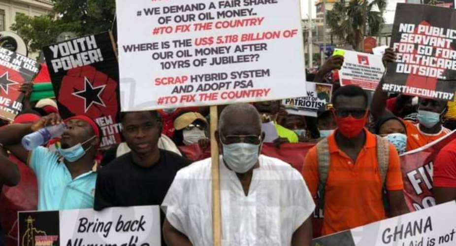 Asylum Down Pastor joins FixTheCountry demo over low tithes, offerings in his church