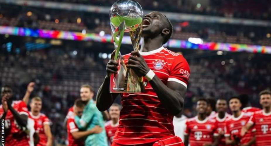 Sadio Mane has already helped Bayern Munich win the German Super Cup, scoring in a 5-3 win over RB Leipzig