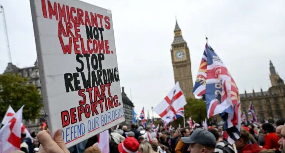 Wave of Anti-Immigration Demonstrations Across the United Kingdom File: Chris J Ratcliffe/Reuters
