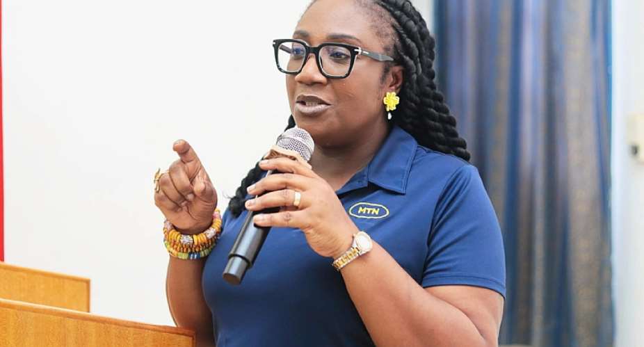General Manager for Sustainability and Shared Value at MTN Ghana, Georgina A. Fiagbenu