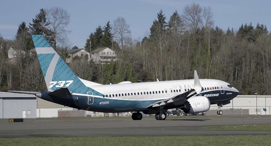 A Boeing 737 MAX 7 takes off on its first flight on 16 March 2018, in Renton, Washington. -  Jason Redmond, AP