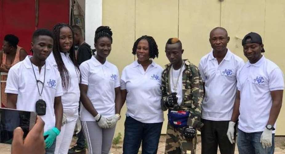 Patapaa Joins Fight Against Poor Sanitation