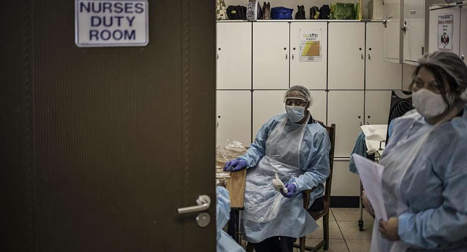 South Africas health workers hit hard by Covid, but hotspots cooling down