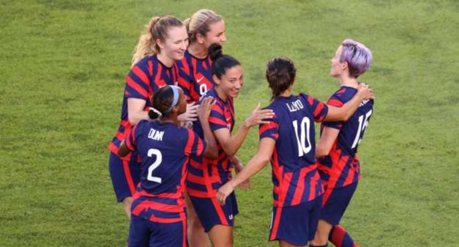 USA hold off Australia in seven-goal thriller to take Olympic bronze
