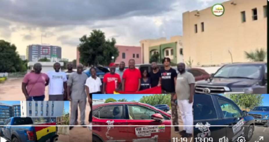 How Abedi Pele and Asamoah Gyan's name saved 12 Ghanaian expeditioners driving 10,000km from Accra to London