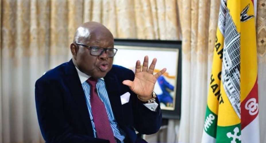 Former Speaker of Parliament, Professor Mike Aaron Oquaye