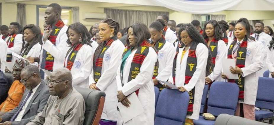 Newly inducted doctors and dentists urged to accept postings to underserved areas