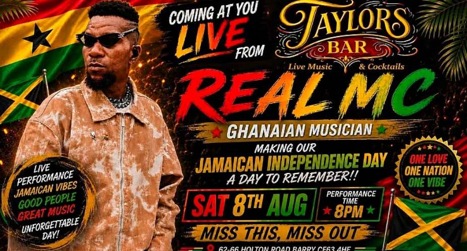 Real MC billed to perform at Jamaica Independence Day concert in Barry, Wales