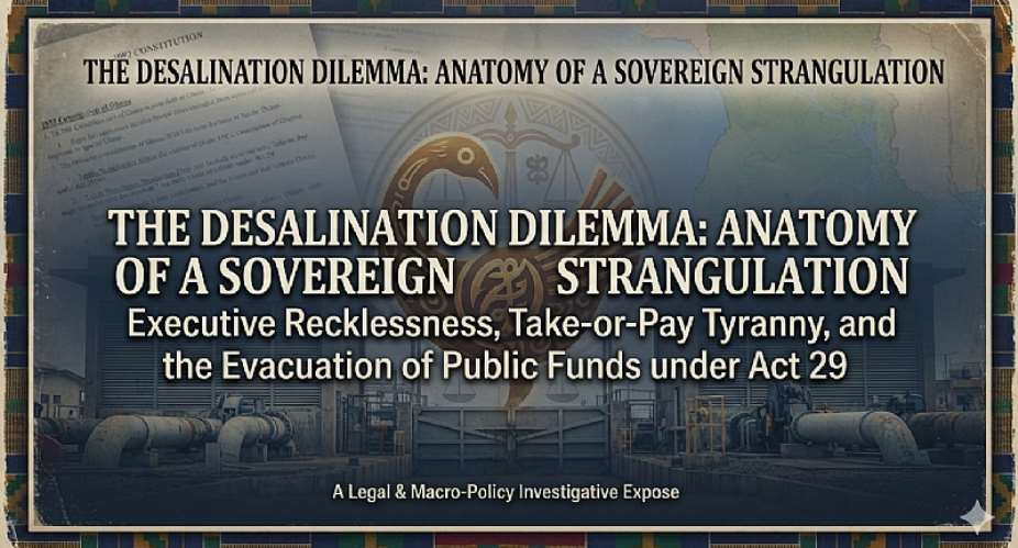The Desalination Dilemma: Anatomy Of A Sovereign Strangulation