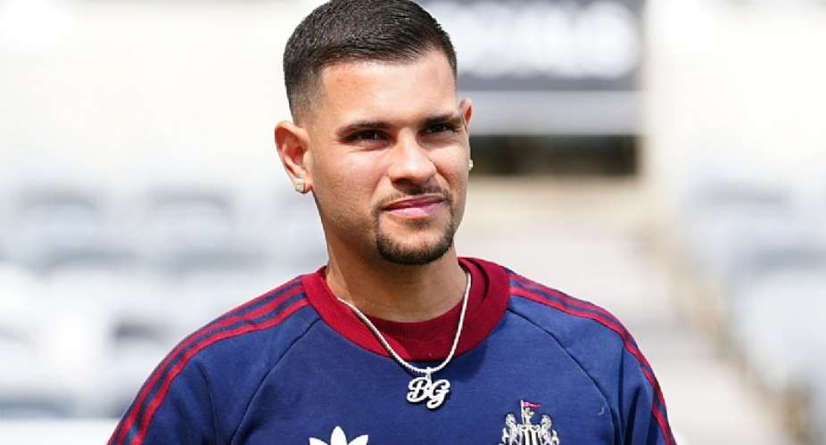Getty ImagesImage caption: Bruno Guimaraes was Newcastle Uniteds top scorer in the Premier League last season with nine goals