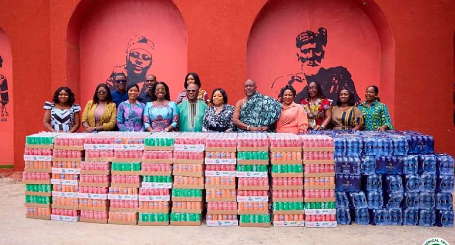 Ga Mantse throws weight behind Ghana Medical Trust Fund, pledges support as Fund donates towards Homowo Festival