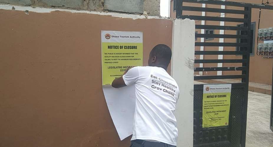 Rent Control Commission, GTA close two Koforidua hostels over poor sanitation
