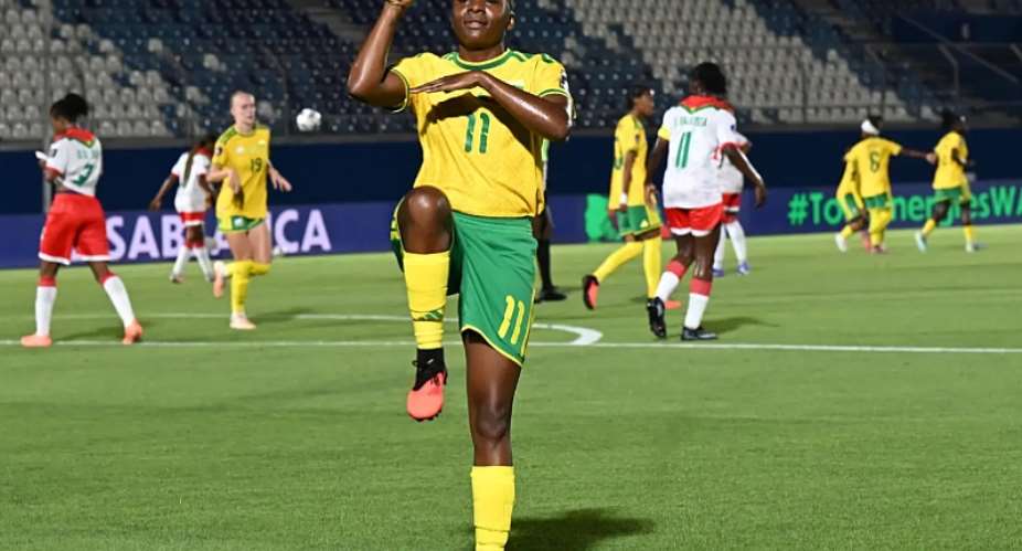 Kgatlana fires Banyana Banyana into WAFCON quarter-finals