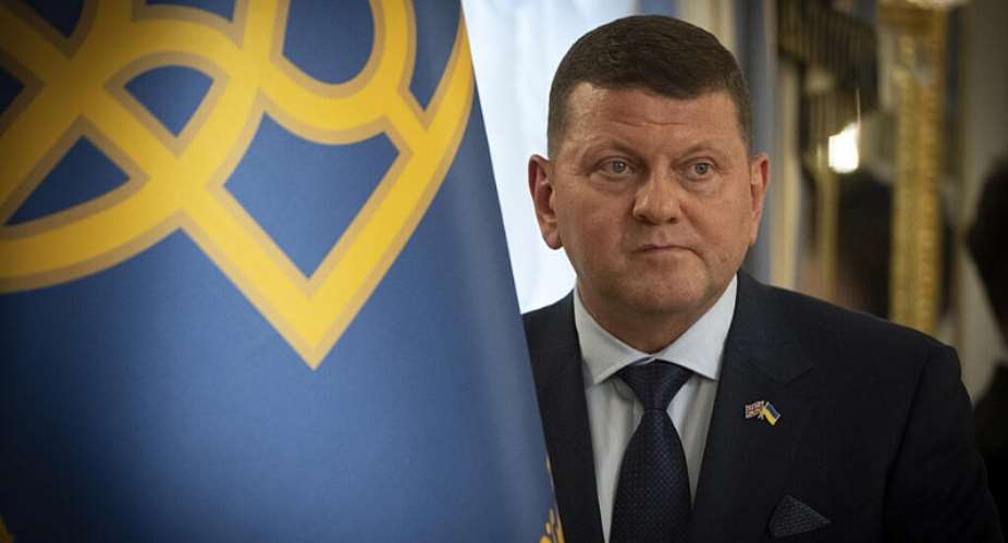 Valery Zaluzhny, former commander-in-chief of the Ukrainian Armed Forces and current Ukrainian ambassador to the United Kingdom, in Kyiv, 5 February, 2025. - AP - Efrem Lukatsky
