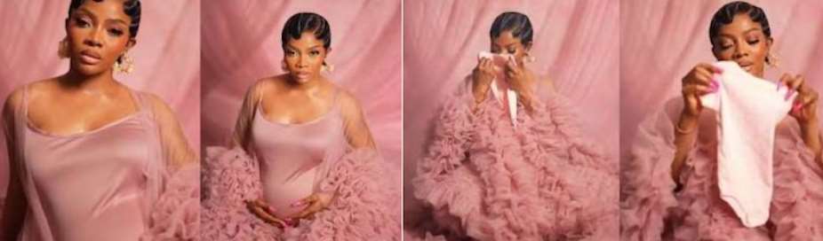 My Baby Is About To Turn 1 – Toke Makinwa Gets Emotional
