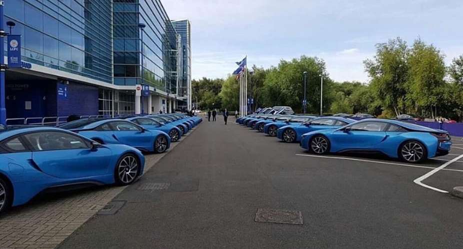 Ghana duo Schlupp, Amartey get brand new BMW i8's for winning last seasons EPL title with Leicester City