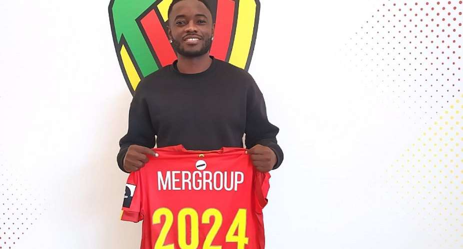 Belgian outfit KV Oostende announce signing of Ghanaian forward David Atanga
