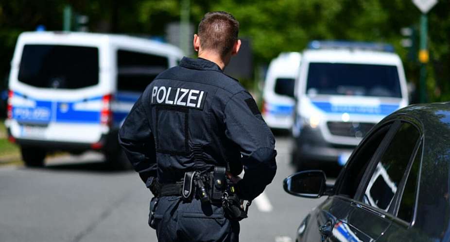 A file image of a policeman in Essen, Germany, on June 28, 2024. -  Volker Hartmann, AFP