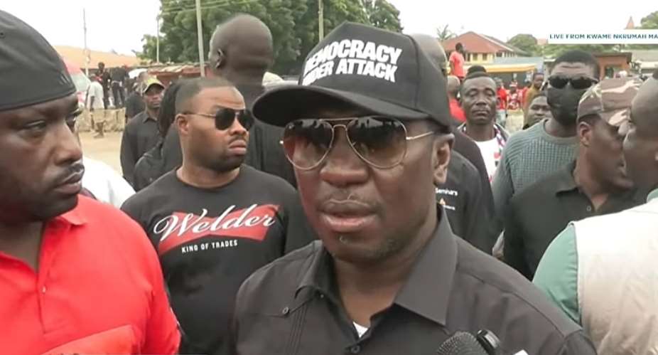 Democracy Under Attack demo: We must end the you do me, I do you politics — Afenyo-Markin