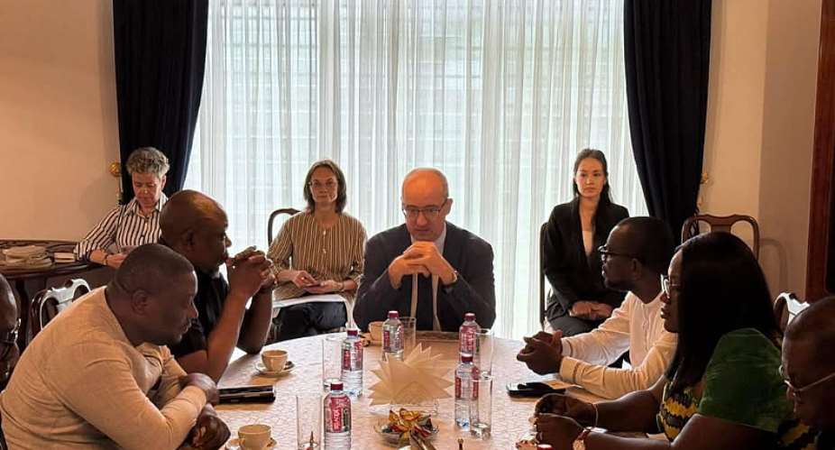 Working Meeting Held With Russian Embassy And Ghana-Russia Parliamentary Friendship Association