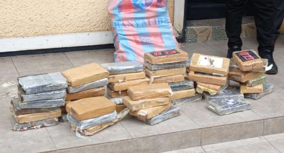 Tema Police seize cocaine worth US$6.9m, arrest four suspects in anti-drug operations