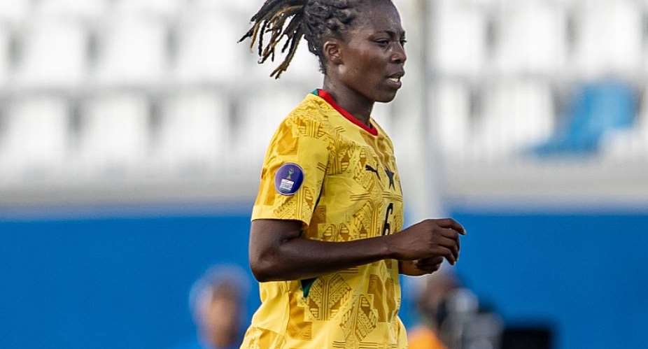 Black Queens midfielder Jennifer Cudjoe