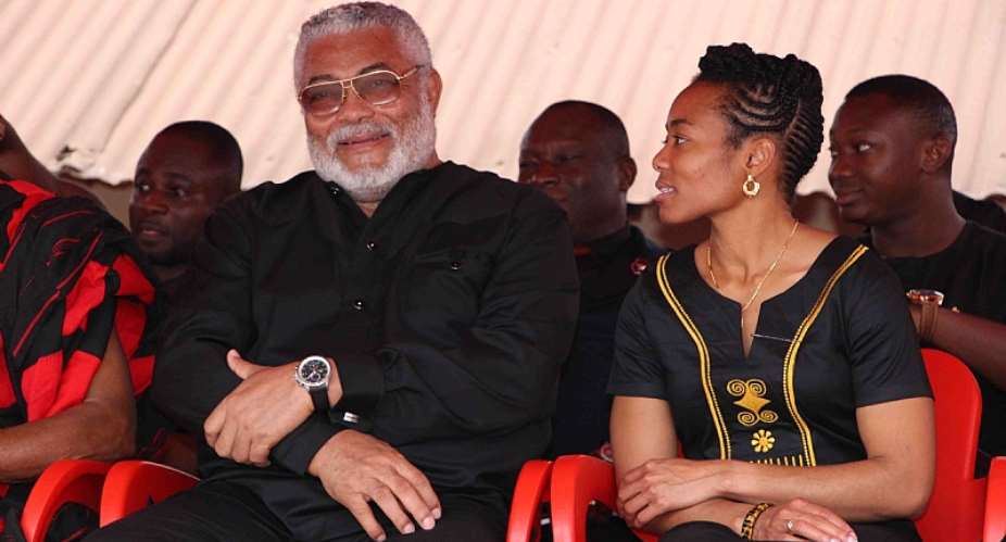 A quick note to Hon. Zanetor Agyemang-Rawlings - To demand that her father be buried at the Asomdwee Park