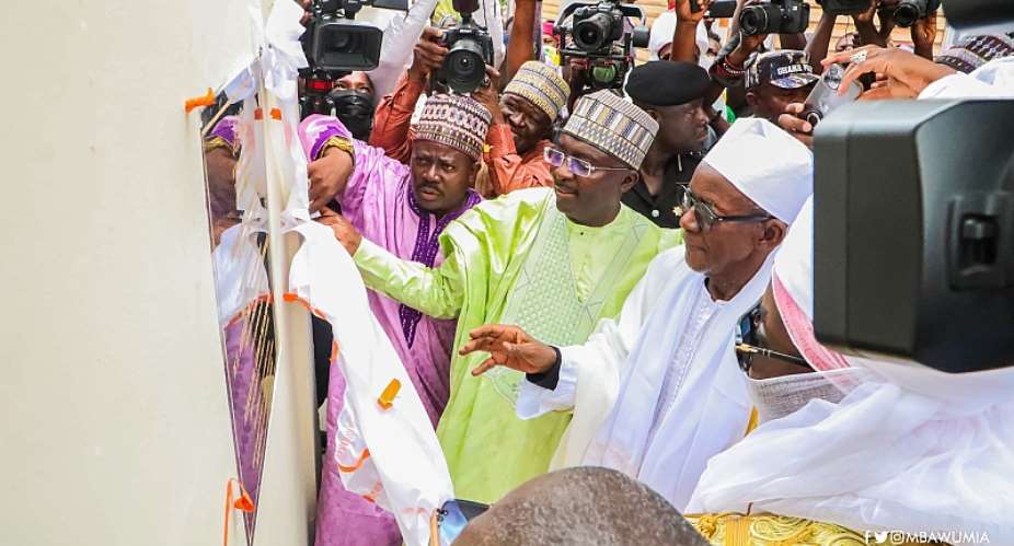 Bawumia hails National Chief Imams contributions to education as he commissions his Mosque and school