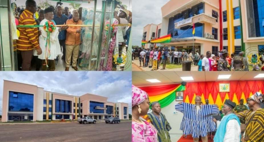 Akufo-Addo commissions North East RCC administration block