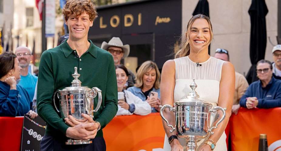 Getty ImagesImage caption: Jannik Sinner and Aryna Sabalenka won the mens and womens singles titles at the 2024 US Open