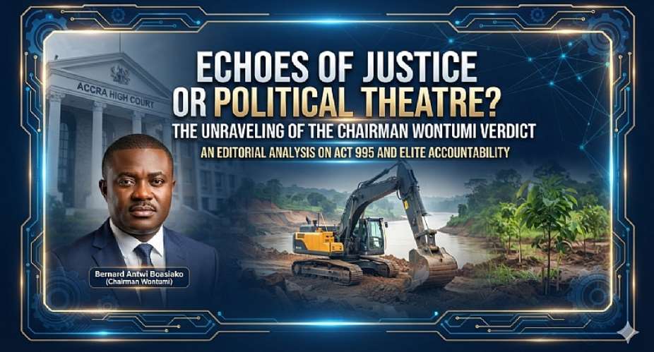 Echoes of Justice or Political Theatre? The Unraveling of the Chairman Wontumi Verdict