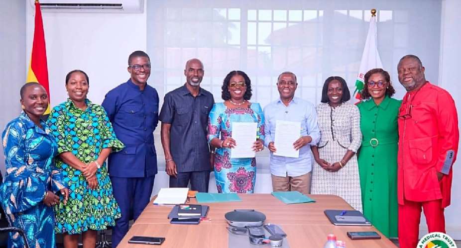 GMTF has signed a landmark partnership agreement with MDS-Lancet Laboratories Ghana Limited and Quest Medical Imaging