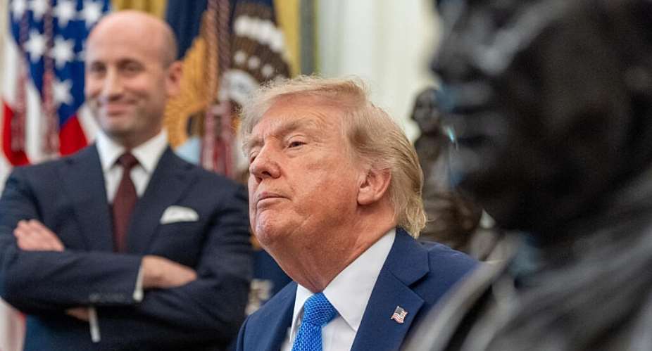 President Donald Trump at the White House, August 6, 2026. -  Alex Brandon, AP